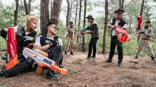 LTT Game Nerf War : Warriors SEAL X Nerf Guns Fight Crime Mr Zero Crazy Searching Missing Girlfriend