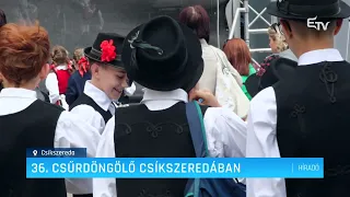 36. Csűrdöngölő Csíkszeredában – Erdélyi Magyar Televízió