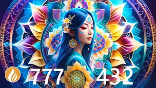 777 Hz + 432 Hz Positivity, Luck, and Prosperity - Healing Frequency