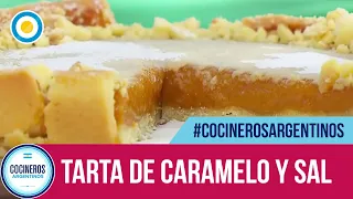 Tarta de caramelo y sal | Cocineros Argentinos.