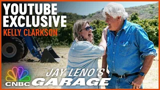 Jay & Kelly Clarkson Race in Methane Powered Tractors | CNBC Prime