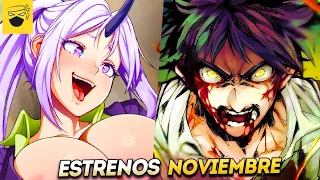 ESTRENOS ANIME NOVIEMBRE 2023: NETFLIX, Crunchyroll, Disney+, Animeflv xd y más...