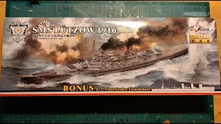 Flyhawk - 1/700 SMS Lützow 1916 + G-37 Torpedoboot Unboxing