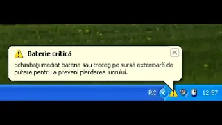 Windows XP - Battery Low/Battery Critical (English, Russian, Romanian, Polish, Turkish)