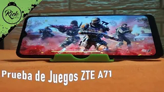 Prueba de Juegos ZTE A71