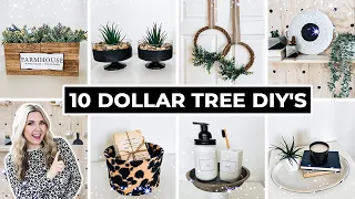 10 HIGH-END Decor IDEAS from DOLLAR TREE 2021...No skill Required!! @lizfenwickdiy