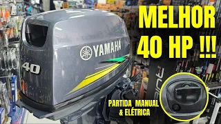 YAMAHA 40 HP 2 TEMPOS AWHS - PARTIDA ELÉTRICA