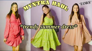 *HUGE* Myntra Haul, End of Reason Sale upto 50-80% off, Try On Haul | Nidhi Gandhi #myntrahaul