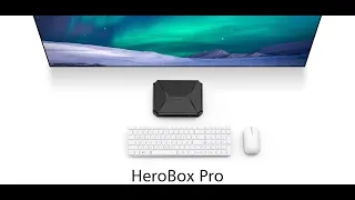 Chuwi HeroBox Pro Mini PC - vista general descriptiva