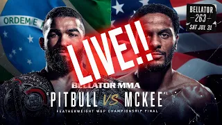 Bellator 263 LIVE Pitbull vs. McKee + Burnell vs. Sanchez Full Fight Companion & Play by Play