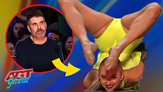 Simon Cowell LIES to The Rybka Twins on AGT 2023