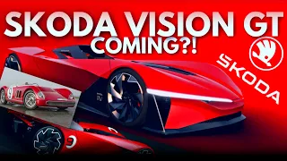 SKODA Coming to GT7!? | Reveal Teaser For The Škoda Vision GT Coming Next Week | Gran Turismo News