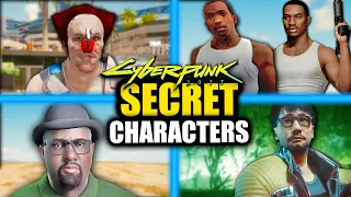 10 SECRET Characters in Cyberpunk 2077 (Cyberpunk 2077 Easter Eggs)