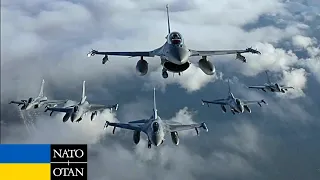 Ukraine Wants 100 F-16 Fighter Jets to Counter the Russian Jets