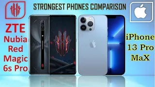 Nubia red magic 6s pro vs iphone 13 pro max | full comparison | azfinds