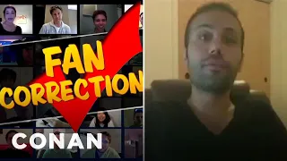 Fan Correction: That's Not How You Pronounce Angela Merkel! | CONAN on TBS