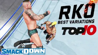 Top 10 RKO Variations - WWE 2K20