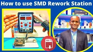 How to use a Hot Air Rework Station and SMD Rework Station for Mobile Repairing