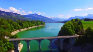 Pont de Corbières - Gruyère - Switzerland 2017 | Drone footage | DJI Phantom 3