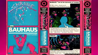Target Video Presents: Chrome & Bauhaus Live (1984)