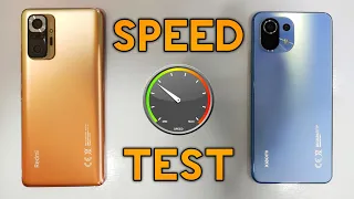 Redmi Note 10 Pro Vs Mi 11 Lite SPEED TEST COMPARISON