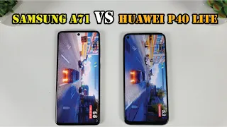 Huawei P40 Lite vs Samsung Galaxy A71 | Video test Display, SpeedTest, Camera Comparison