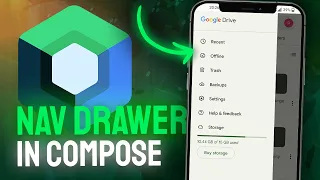 How to Create a Navigation Drawer With Jetpack Compose - Android Studio Tutorial