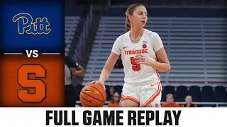 Pitt vs. Syracuse Full Game Replay | 2022-23 ACC Women’s Basketball