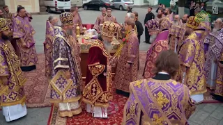 В день праздника Крестовоздвижения Митрополит Киевский и всея Украины Онуфрий возглавил литургию