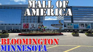 Mall of America - LARGEST Mall in United States - Minneapolis Area - Minnesota - 4K Walking Tour