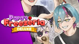 【Papa's Freezeria Deluxe】 Throwback 【NIJISANJI EN | Kyo Kaneko】