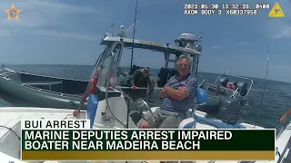 IMPAIRED BOATER ARREST NEAR MADEIRA BEACH