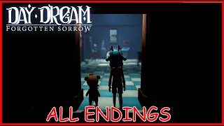 Daydream Forgotten Sorrow - All Endings Scenes (Bad + Secret/True Ending)