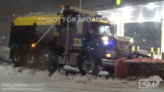 3-12-18 Radcliff, Kentucky Buried in Snow - Plows - Responders Out