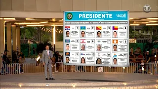 Voto 24: Boleta de votación para Presidente de la República