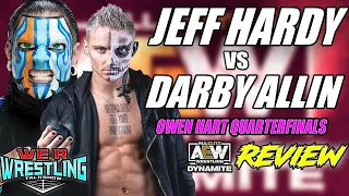 🔴LIVE - AEW Dynamite 5/11/2022  Full Show REVIEW - Jeff Hardy Vs Darby Allin Owen Hart QuarterFinals