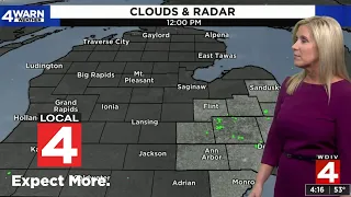 Metro Detroit weather forecast Oct. 16, 2023  -- 4 p.m. Update