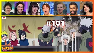 Naruto Episode 101 | Kakashi's True Face! | Reaction Mashup ナルト