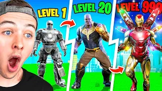 IRON MAN vs ALL VILLIANS POWER LEVELS COMPARISON!