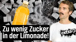Realer Irrsinn: Zu wenig Zucker in Limonade | extra 3 | NDR