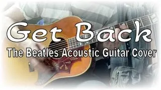 Get Back | The Beatles | Solo Guitar Arrangement | Gibson Hummingbird,1965