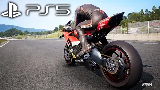 RIDE 4 PS5 | Ducati Panigale V4 R (Sport Racing Modified) Gameplay in FIRST PERSON VIEW (4K 60FPS)