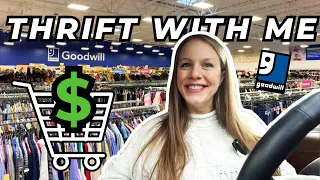 Thrift with Me at 2 GOODWILLS for Poshmark & eBay! Reseller Vlog #25