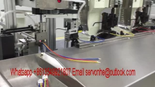Fully Automatic Terminal Crimping Machine With Terminal Connector Assembly Insertion