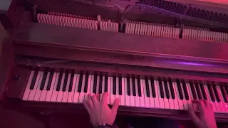 Bach Invention No. 13 in A minor on a Spinet