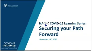 COVID-19 Response Webinar Series: Securing Your Path Forward