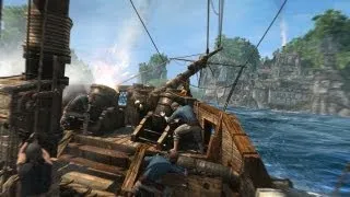 Assassin's Creed 4: Black Flag (Черный флаг) — Захват форта | ГЕЙМПЛЕЙ | Gamescom 2013