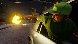 Grand Theft Auto  San Andreas – The Definitive Edition Прохождение на 100 %  Миссия №11 Катализатор