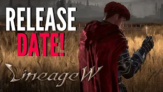 Lineage W Release Date Announced For Region 1! (NEW Mobile/PC/PlayStation5 MMORPG 2021)