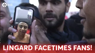 JESSE LINGARD FACETIMES FANS FROM DRESSING ROOM!